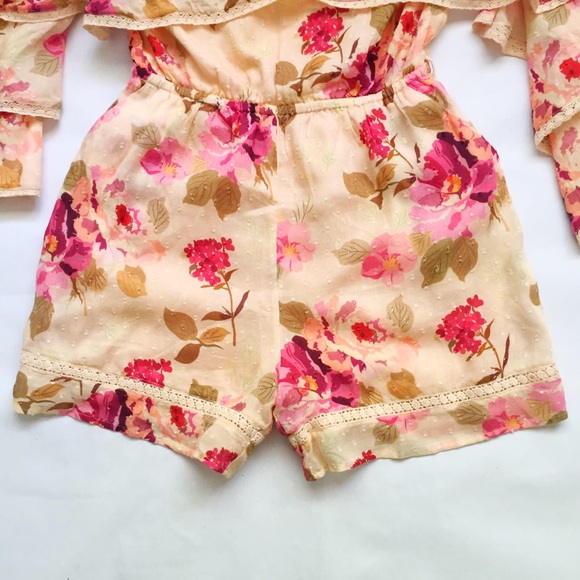 Chelsea & Violet Floral Romper - Picture 3 of 5